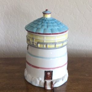 Corning Lighthouse Cookie Jar